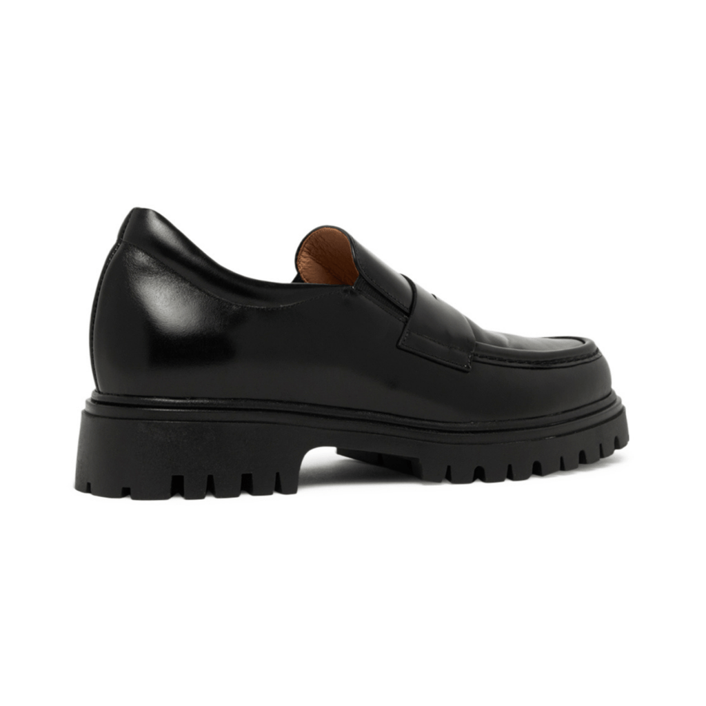 PieSanto Women's 235629 Black Calf Leather
