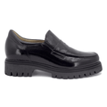 PieSanto Women's 235629 Black Patent Leather