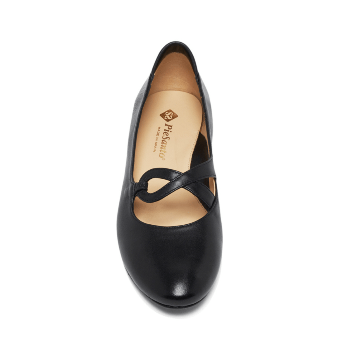 PieSanto Women's 245531 Kat Black Leather