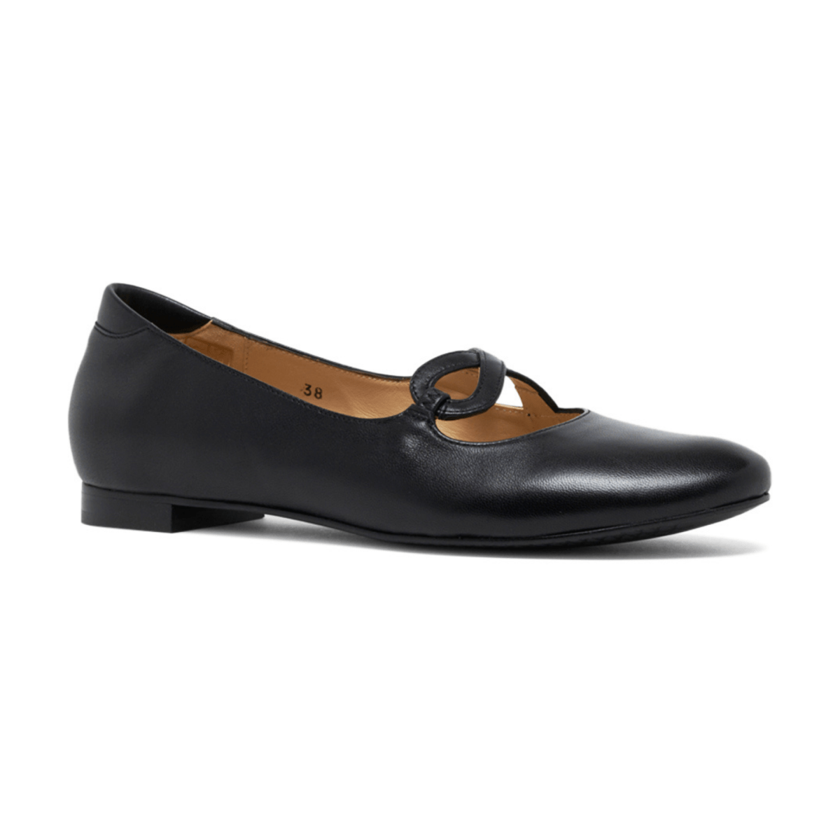 PieSanto Women's 245531 Kat Black Leather