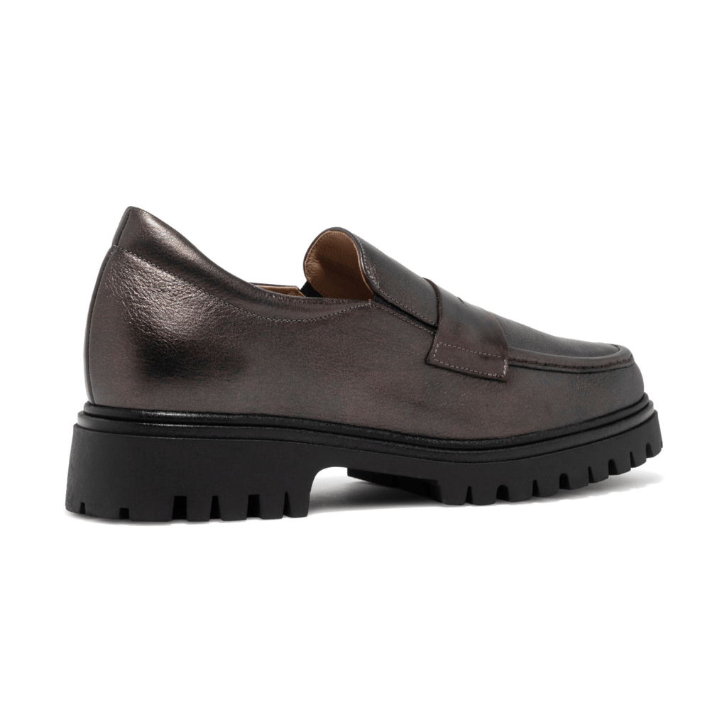 PieSanto Women's 245629-10 Metal Caoba Leather