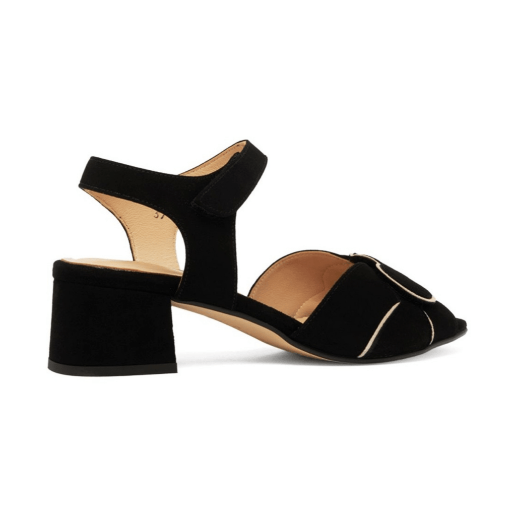 PieSanto Women's 250021 Black Suede