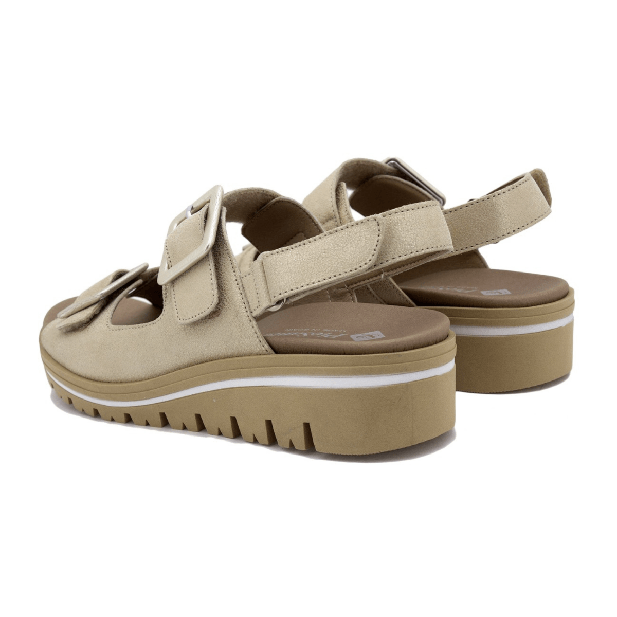 PieSanto Women's 250791 Beige Suede