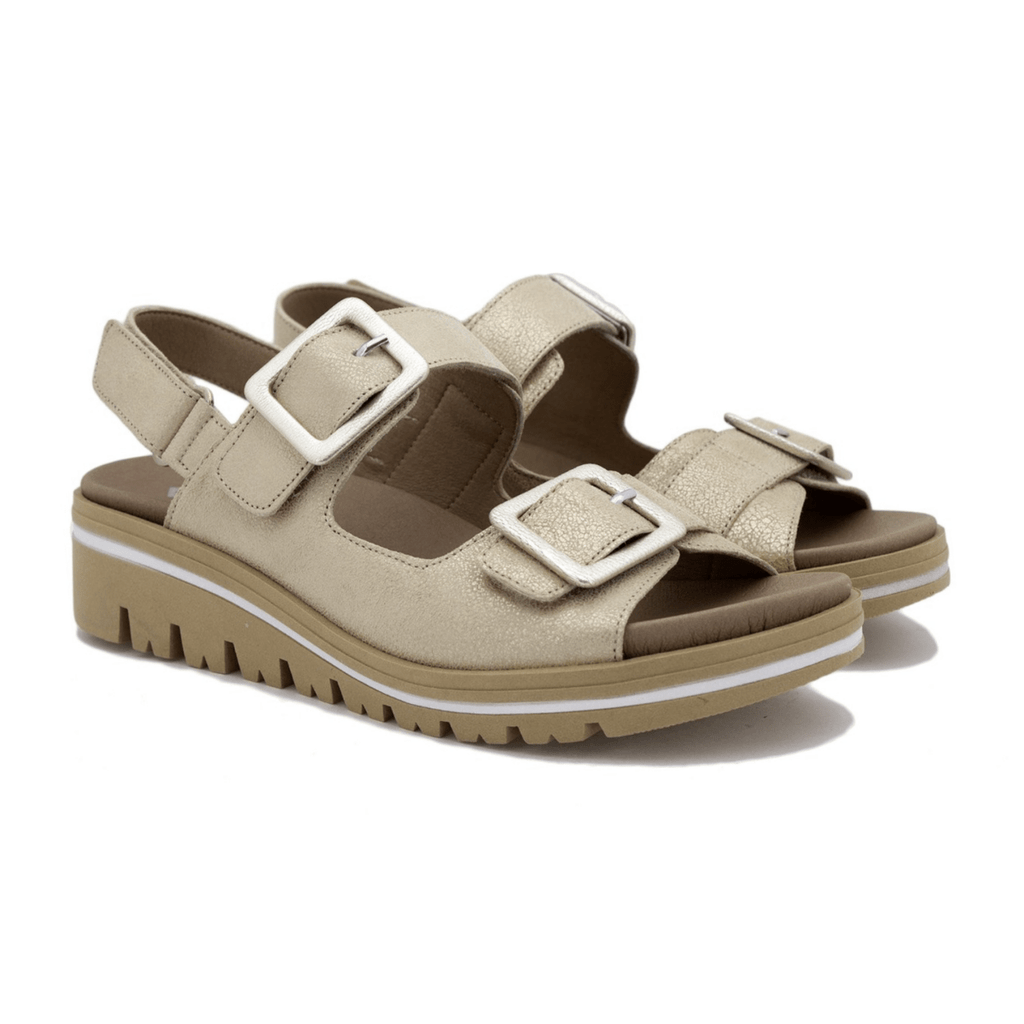 PieSanto Women's 250791 Beige Suede