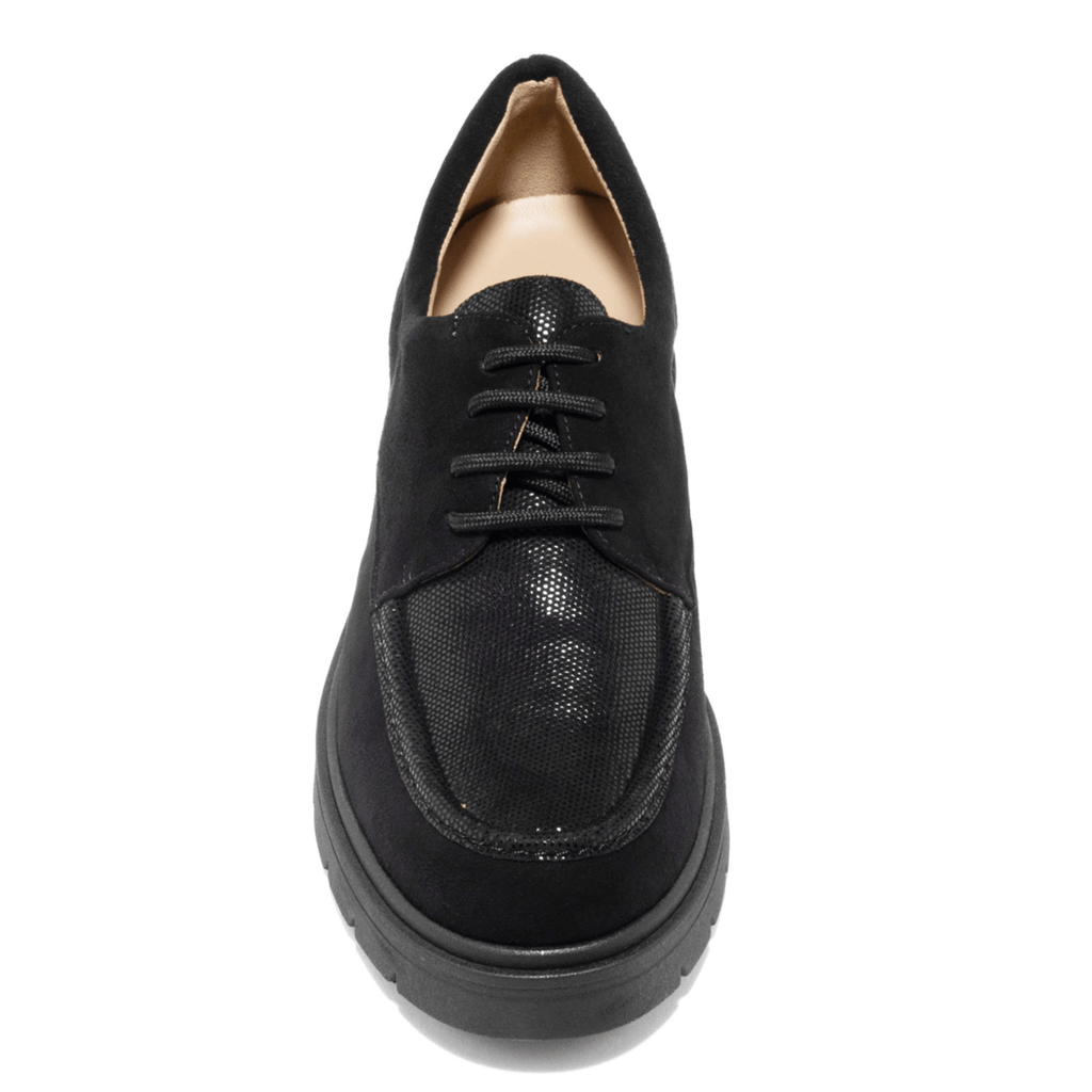 PieSanto Women's 255061-02 Dallas Black Suede