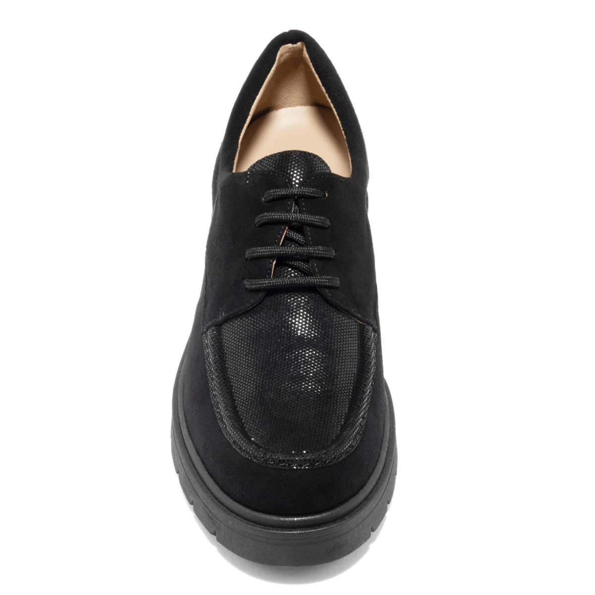 PieSanto Women's 255061-02 Dallas Black Suede