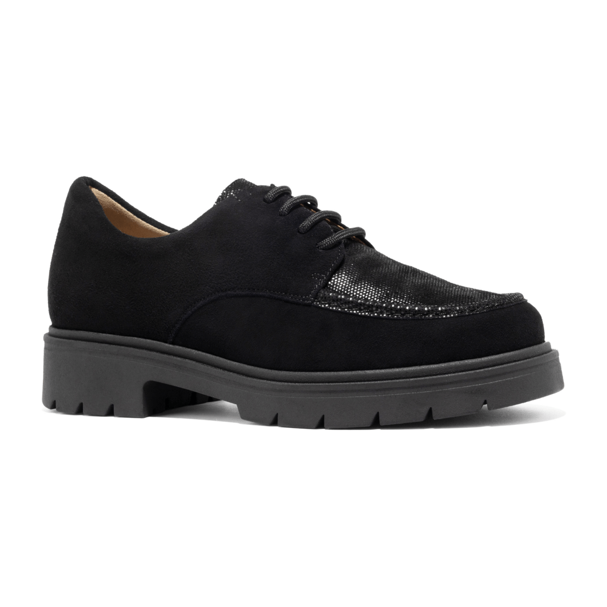 PieSanto Women's 255061-02 Dallas Black Suede