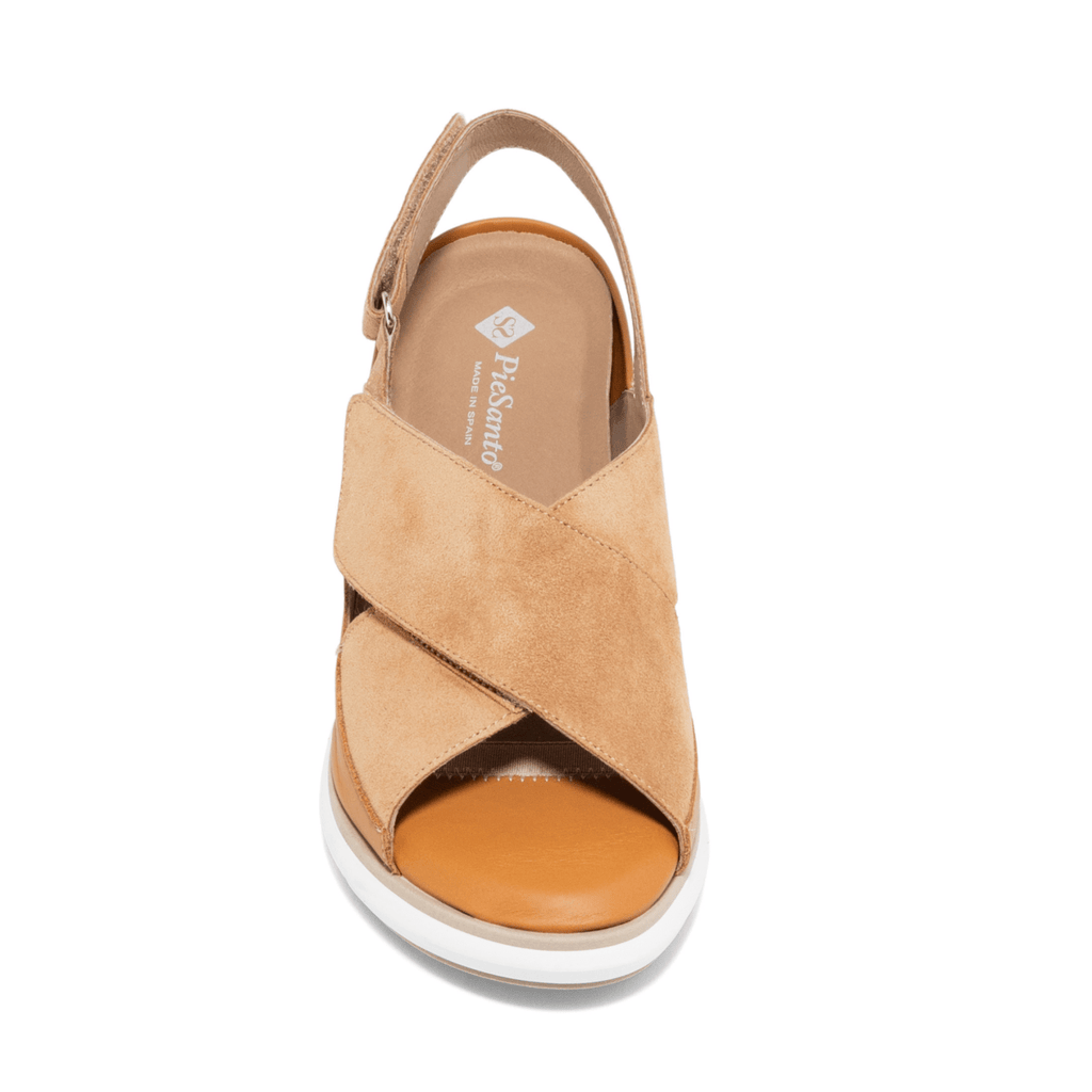 PieSanto Women's 250366 Tan Suede