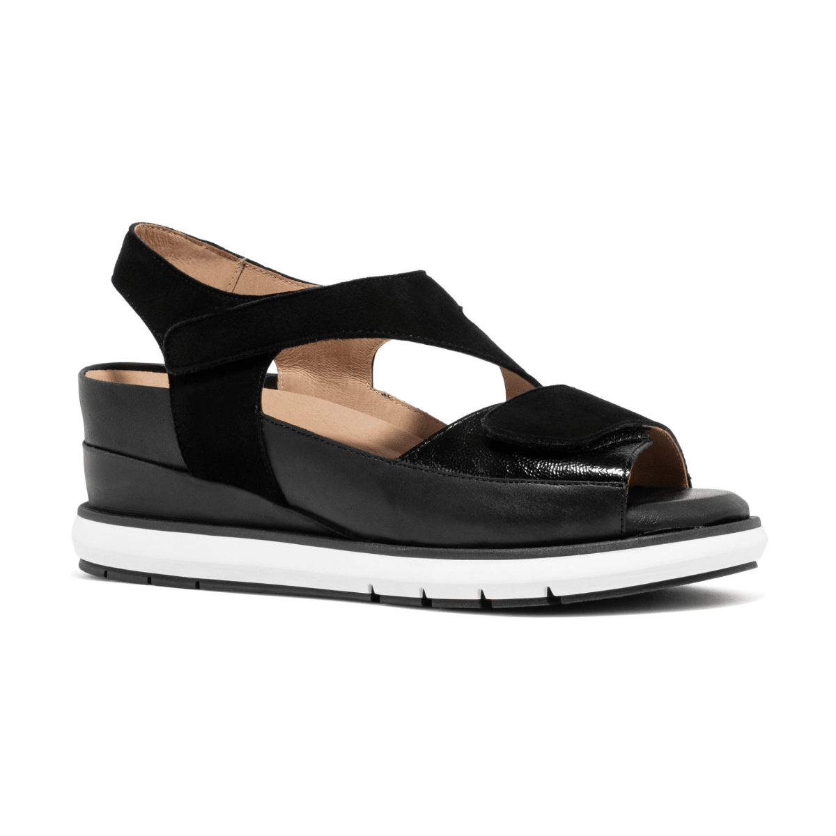 PieSanto Women's 260066 Black Suede