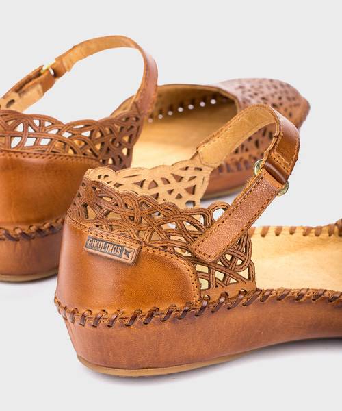 Pikolinos Women's P Vallarta Mary Jane Brandy Leather
