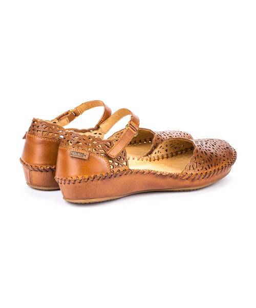 Pikolinos Women's P Vallarta Mary Jane Brandy Leather