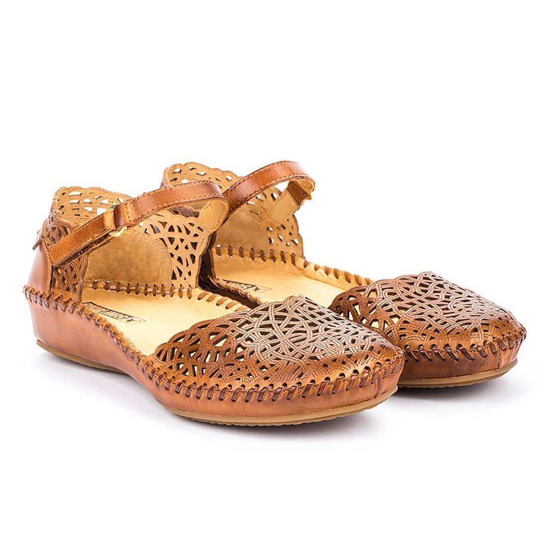 Pikolinos Women's P Vallarta Mary Jane Brandy Leather