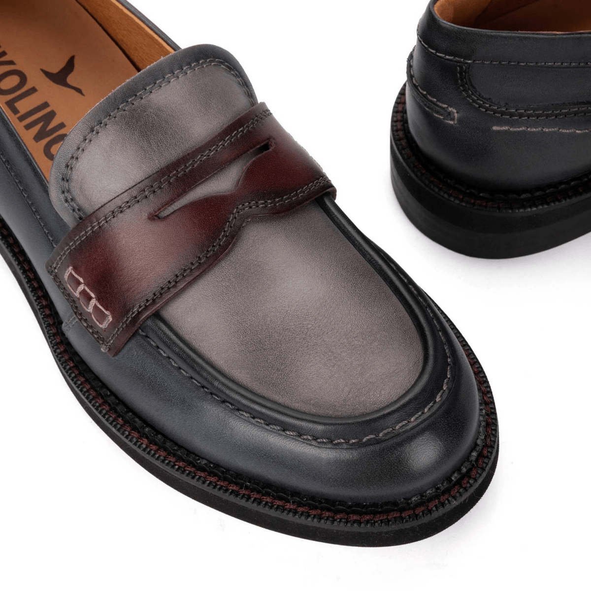 Pikolinos Women's Deva Ocean/Multicolor Leather