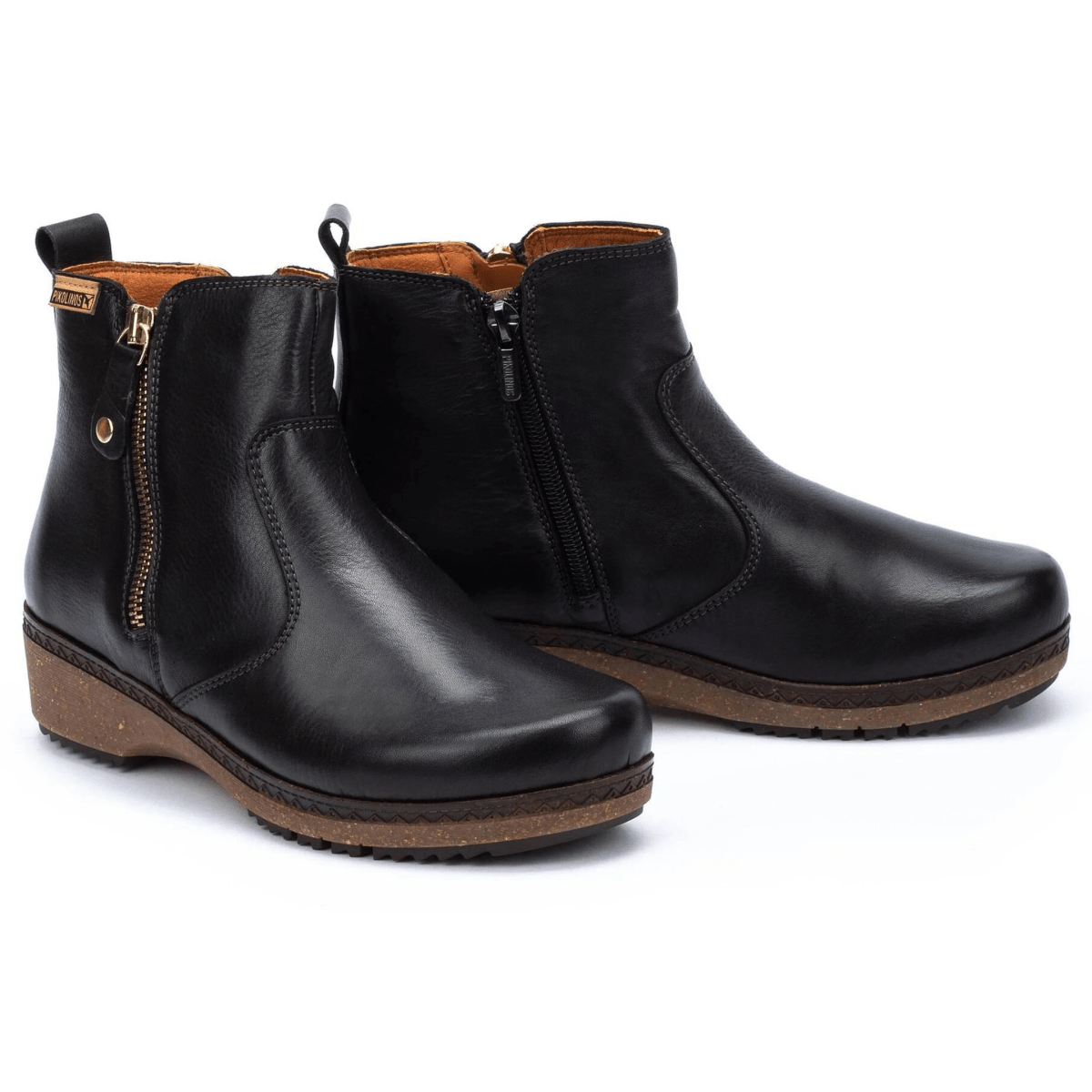 Pikolinos Women's Granada Ankle Black Leather