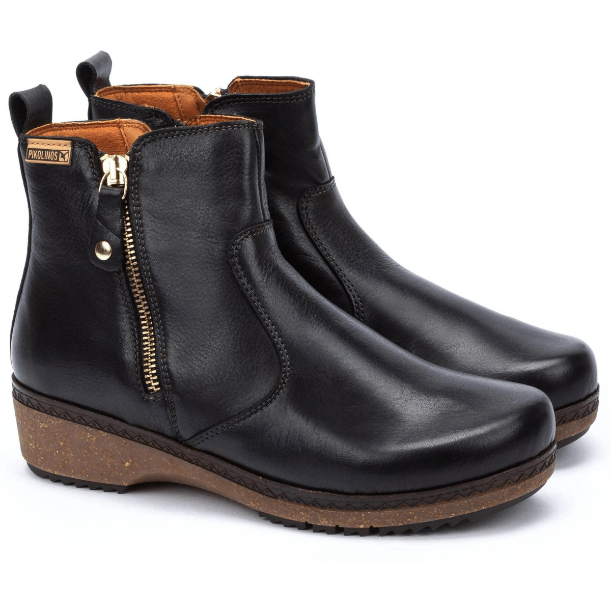 Pikolinos Women's Granada Ankle Black Leather