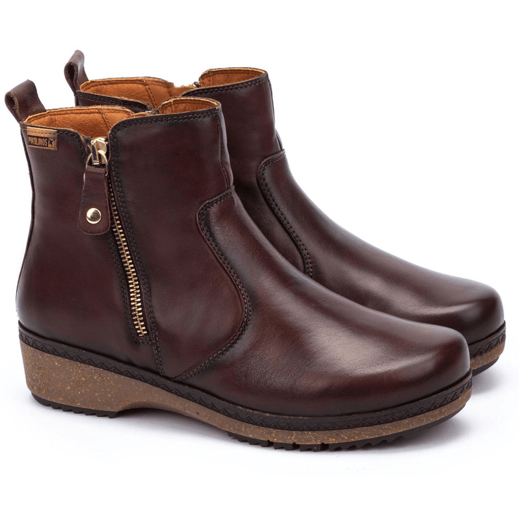 Pikolinos Women's Granada Ankle Boot Caoba Leather