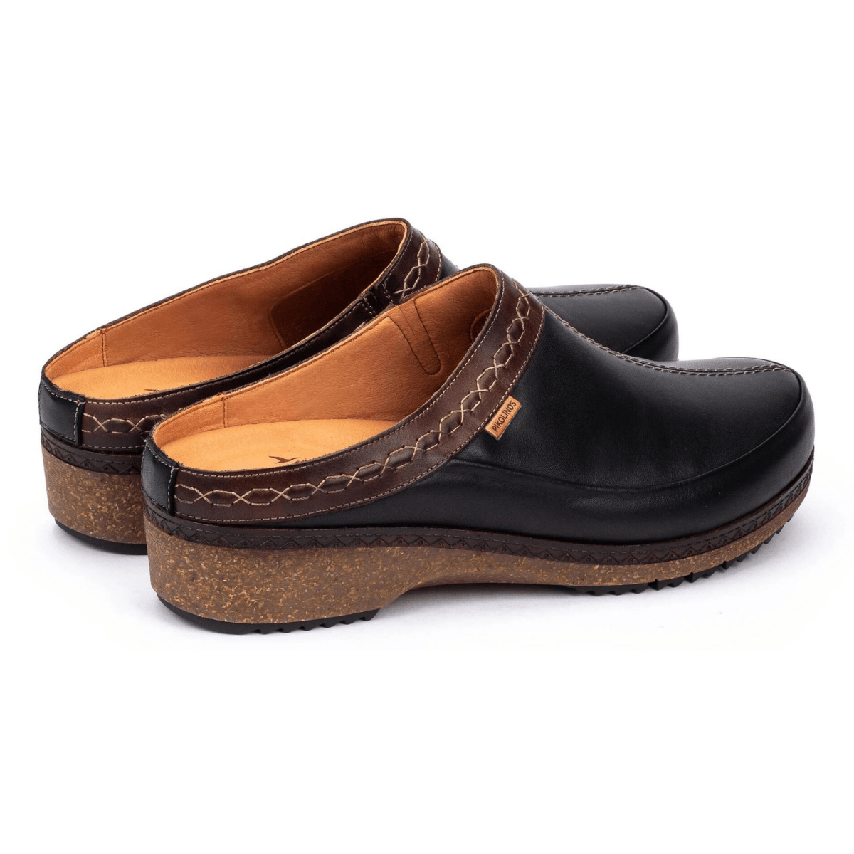 Pikolinos Women's Granada Black Leather