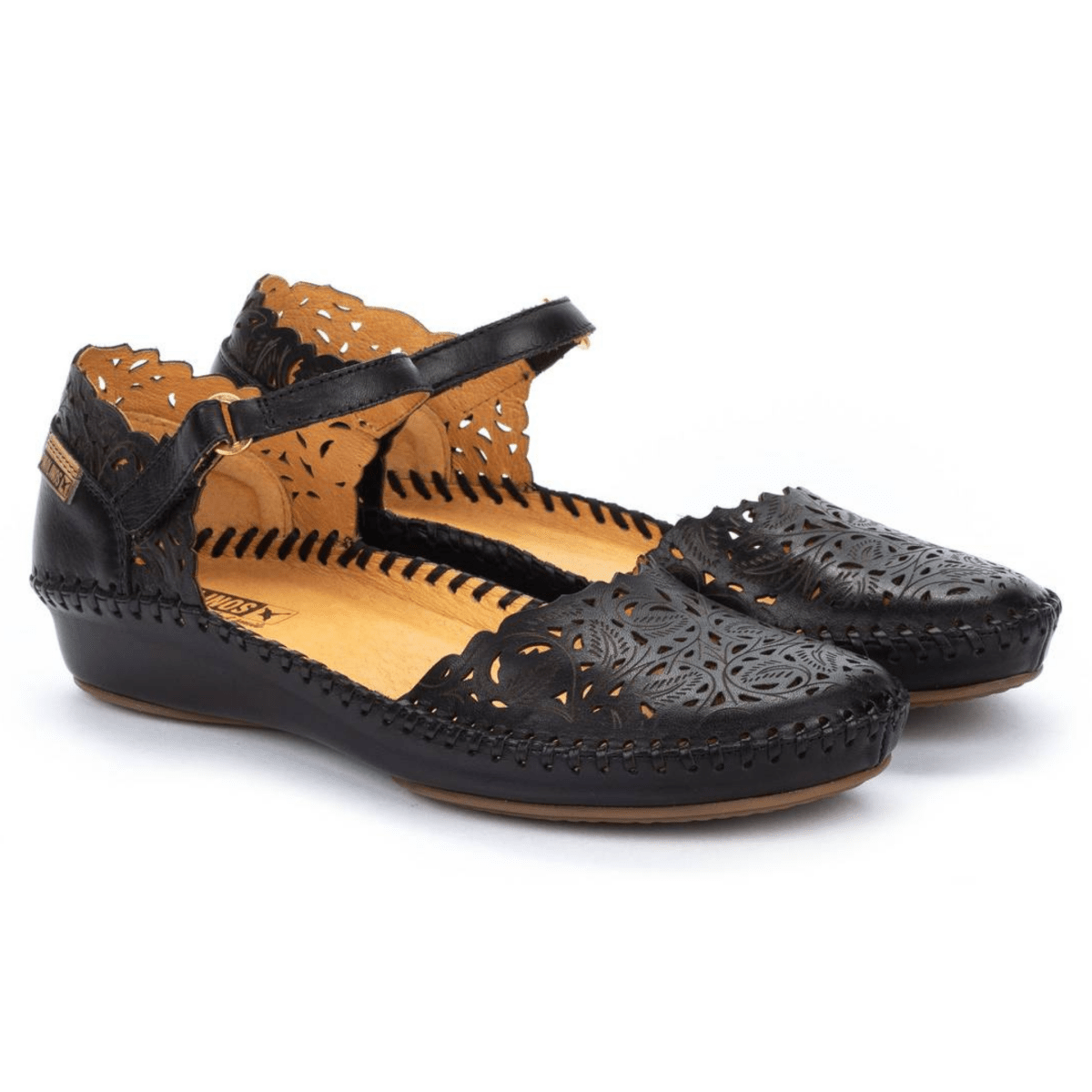 Pikolinos Women's P Vallarta Black Mary Jane
