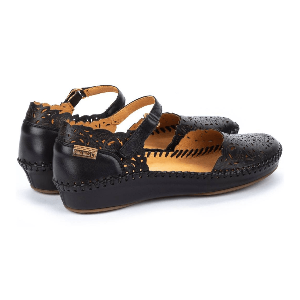 Pikolinos Women's P Vallarta Black Mary Jane