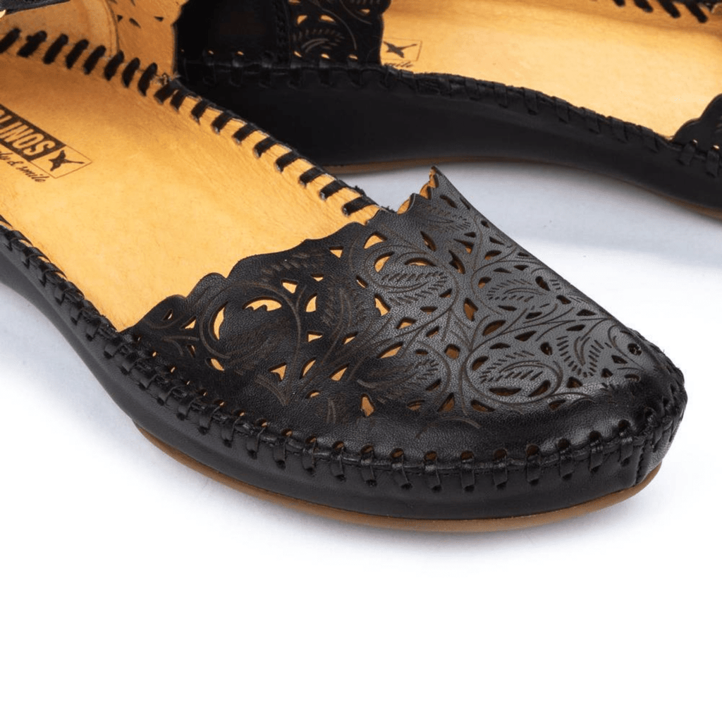 Pikolinos Women's P Vallarta Black Mary Jane
