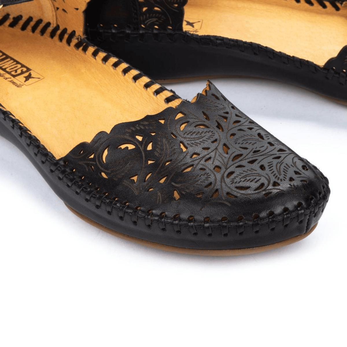 Pikolinos Women's P Vallarta Black Mary Jane