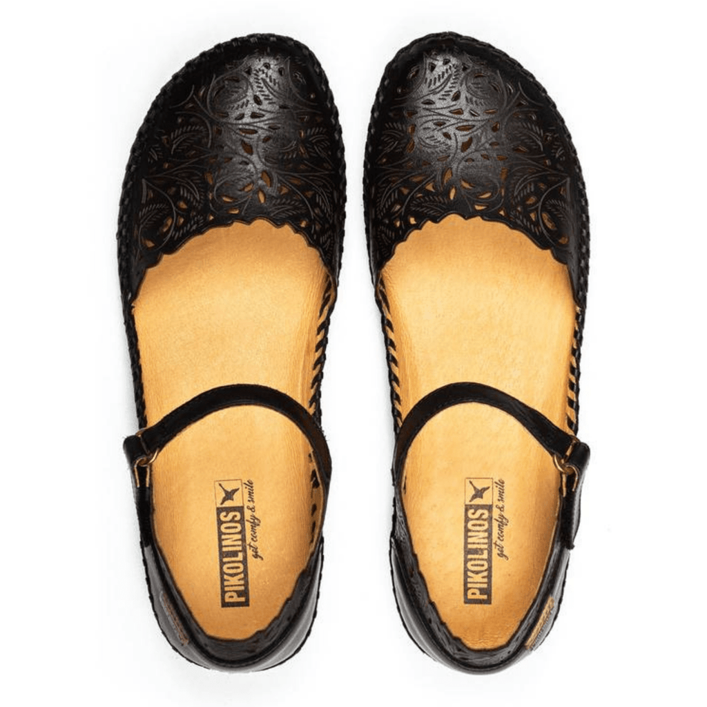 Pikolinos Women's P Vallarta Black Mary Jane
