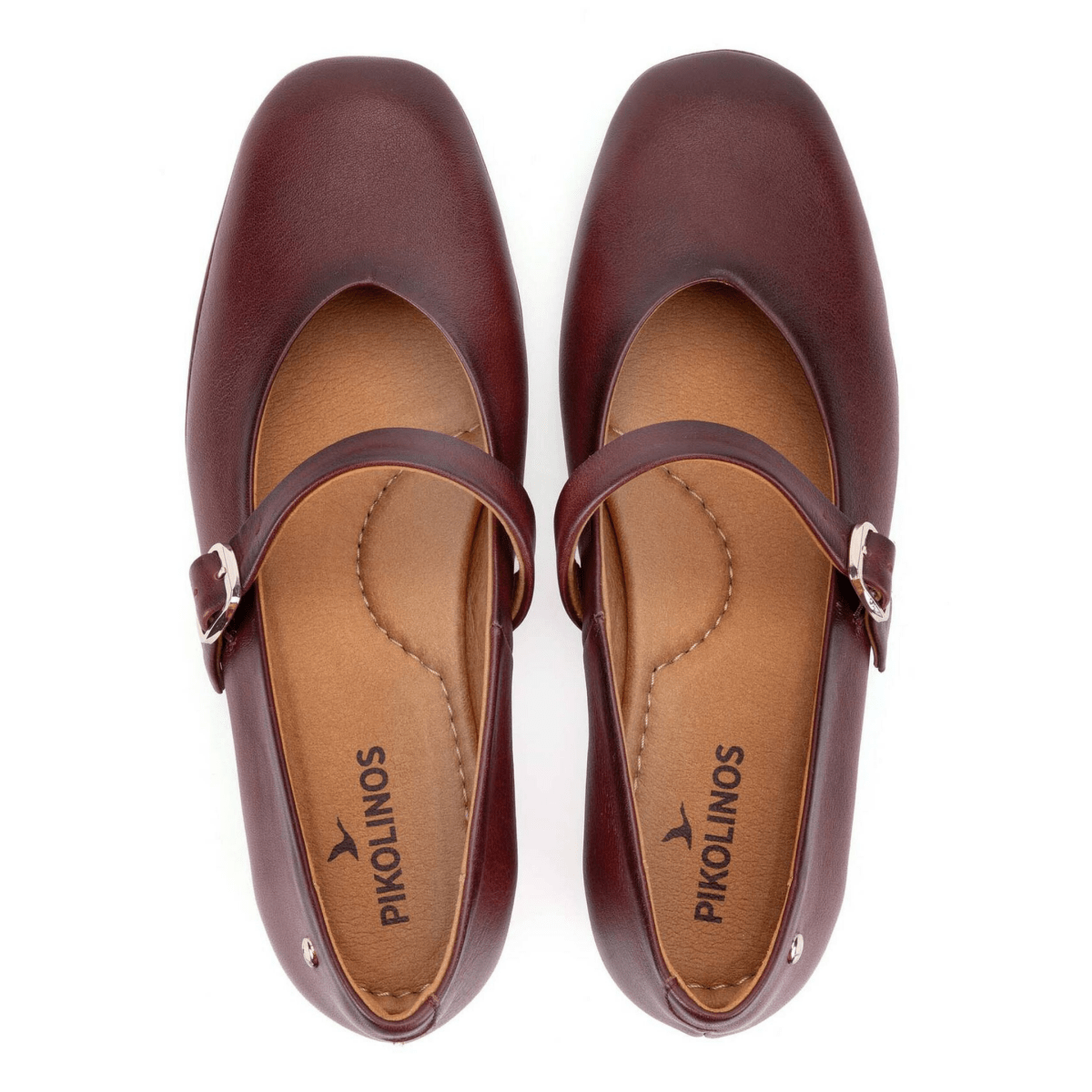 Pikolinos Women's Ubeda Mary Jane Arcilla Leather