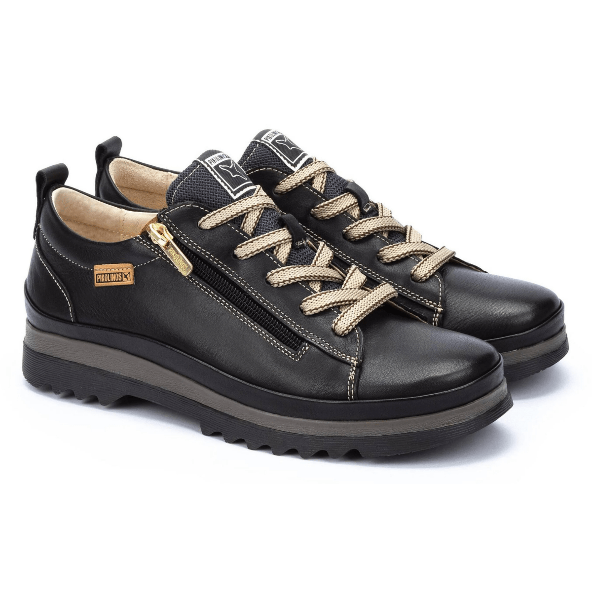 Pikolinos Women's Vigo Black Leather