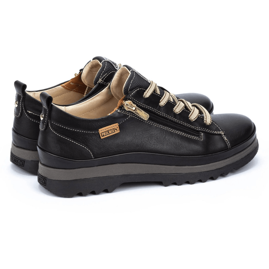 Pikolinos Women's Vigo Black Leather