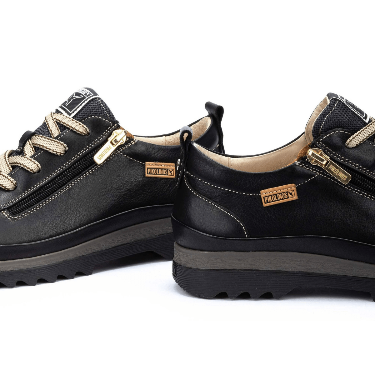Pikolinos Women's Vigo Black Leather