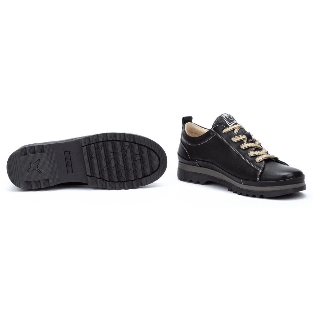 Pikolinos Women's Vigo Black Leather