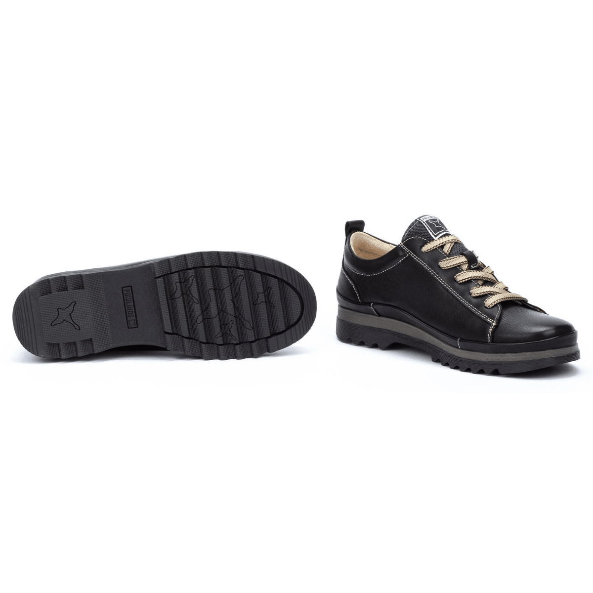 Pikolinos Women's Vigo Black Leather