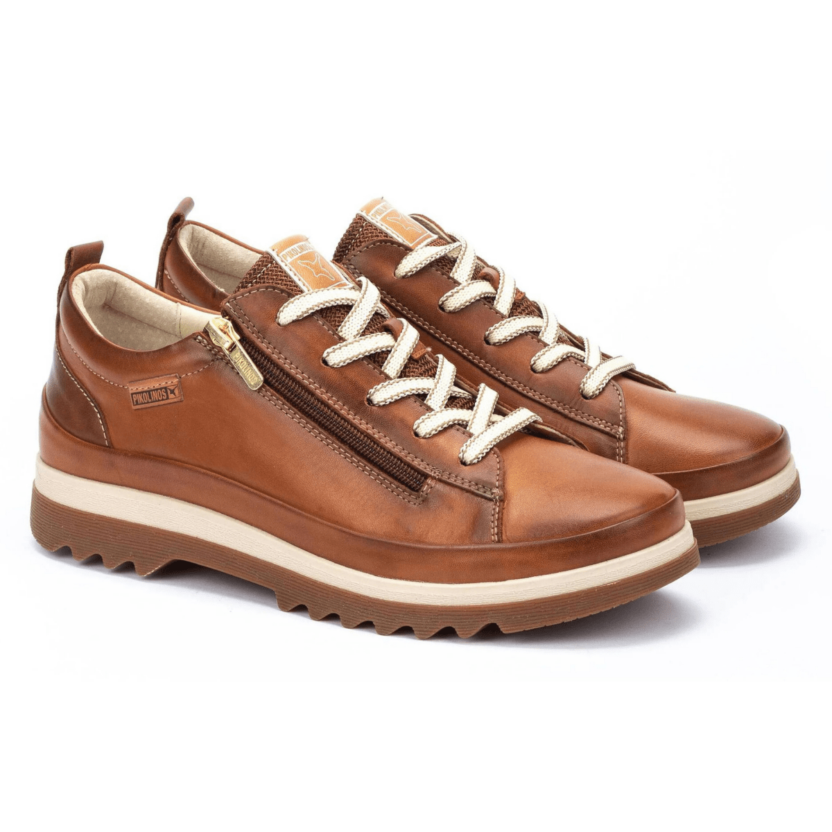Pikolinos Women's Vigo Brandy Tan Leather