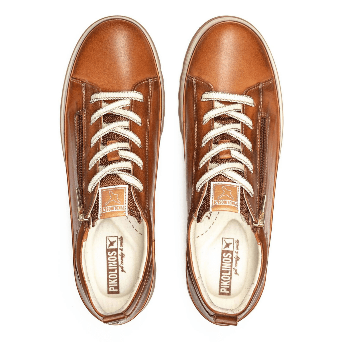 Pikolinos Women's Vigo Brandy Tan Leather