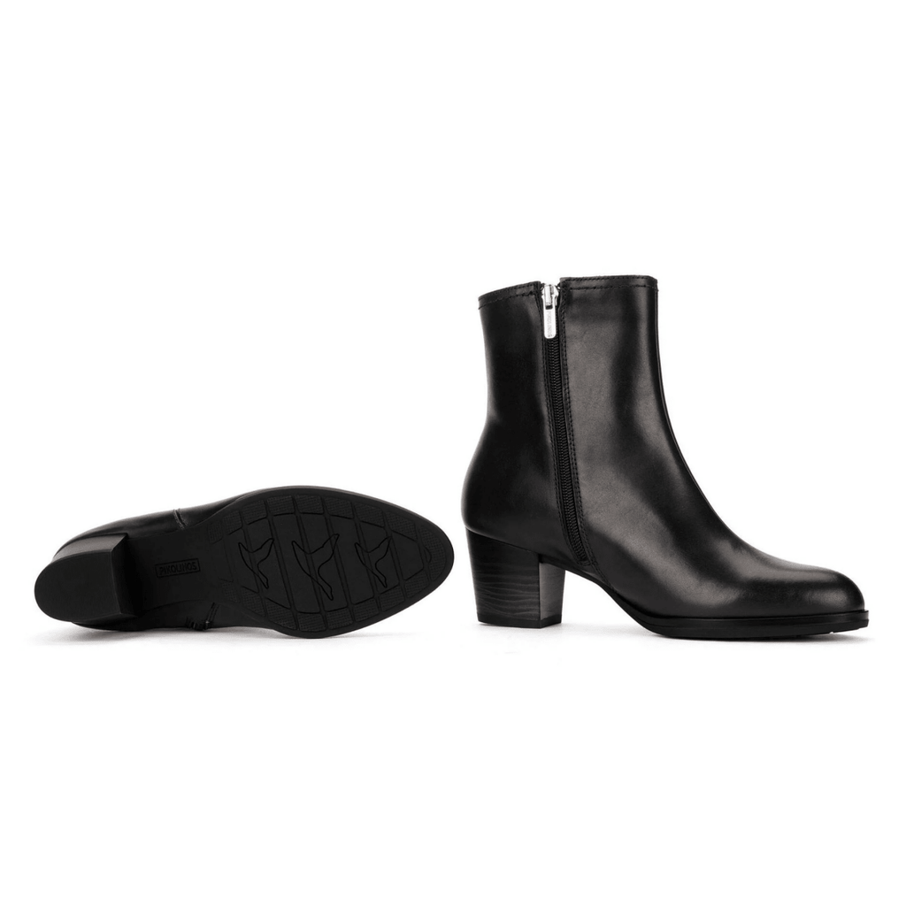 Pikolinos Women's Zamora Black Leather
