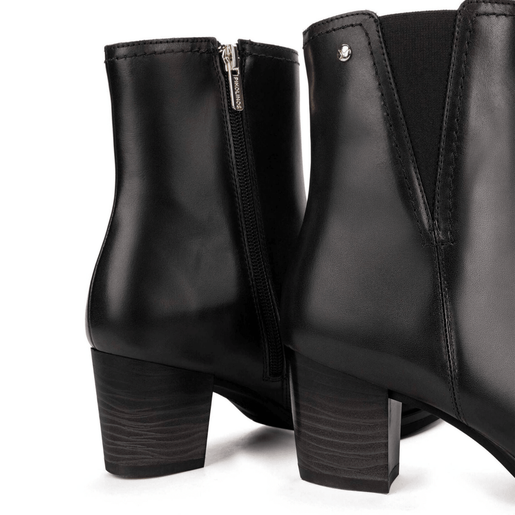 Pikolinos Women's Zamora Black Leather