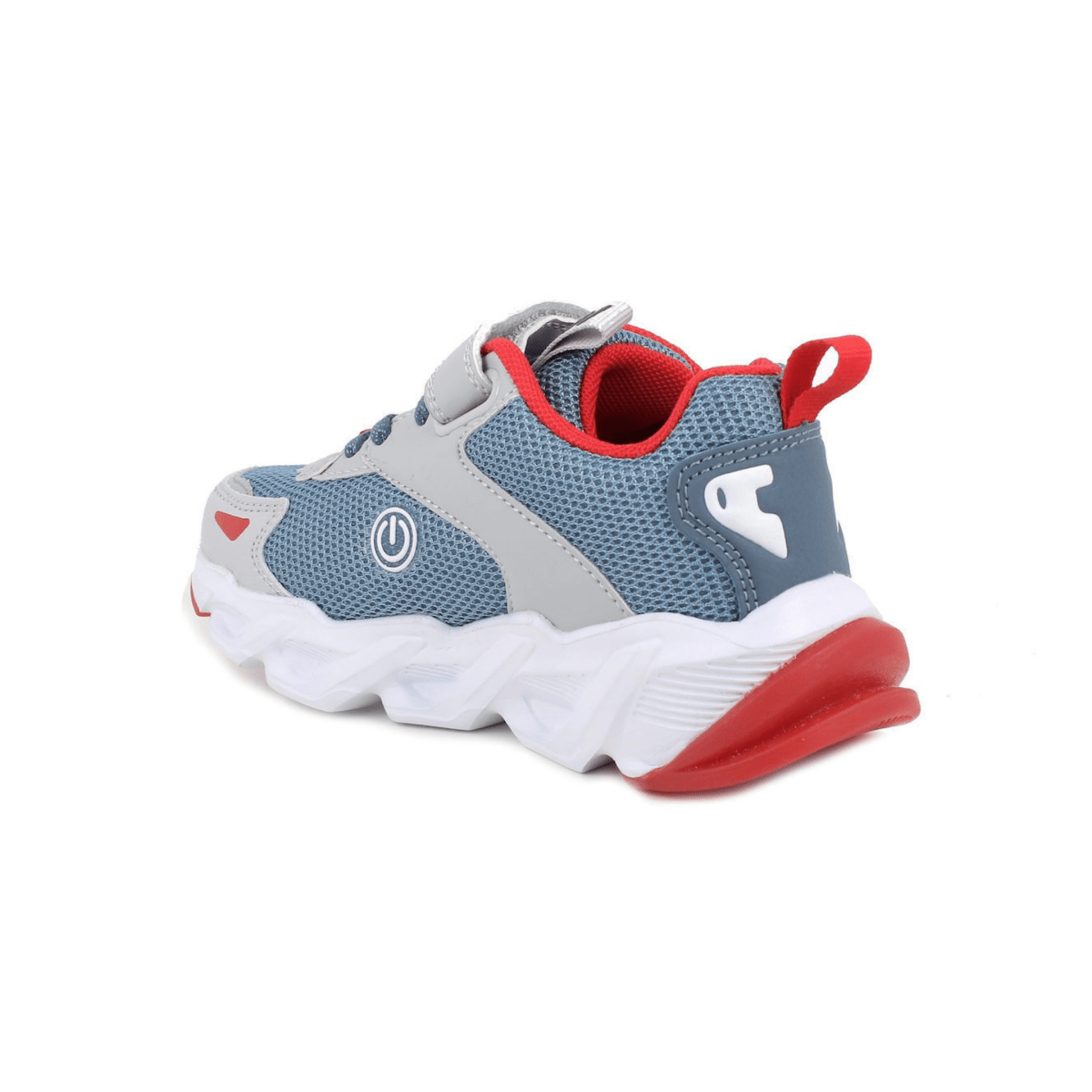 Primigi Boys (Sizes 27-32) 1470011 Blue/Grey/Red Light Up
