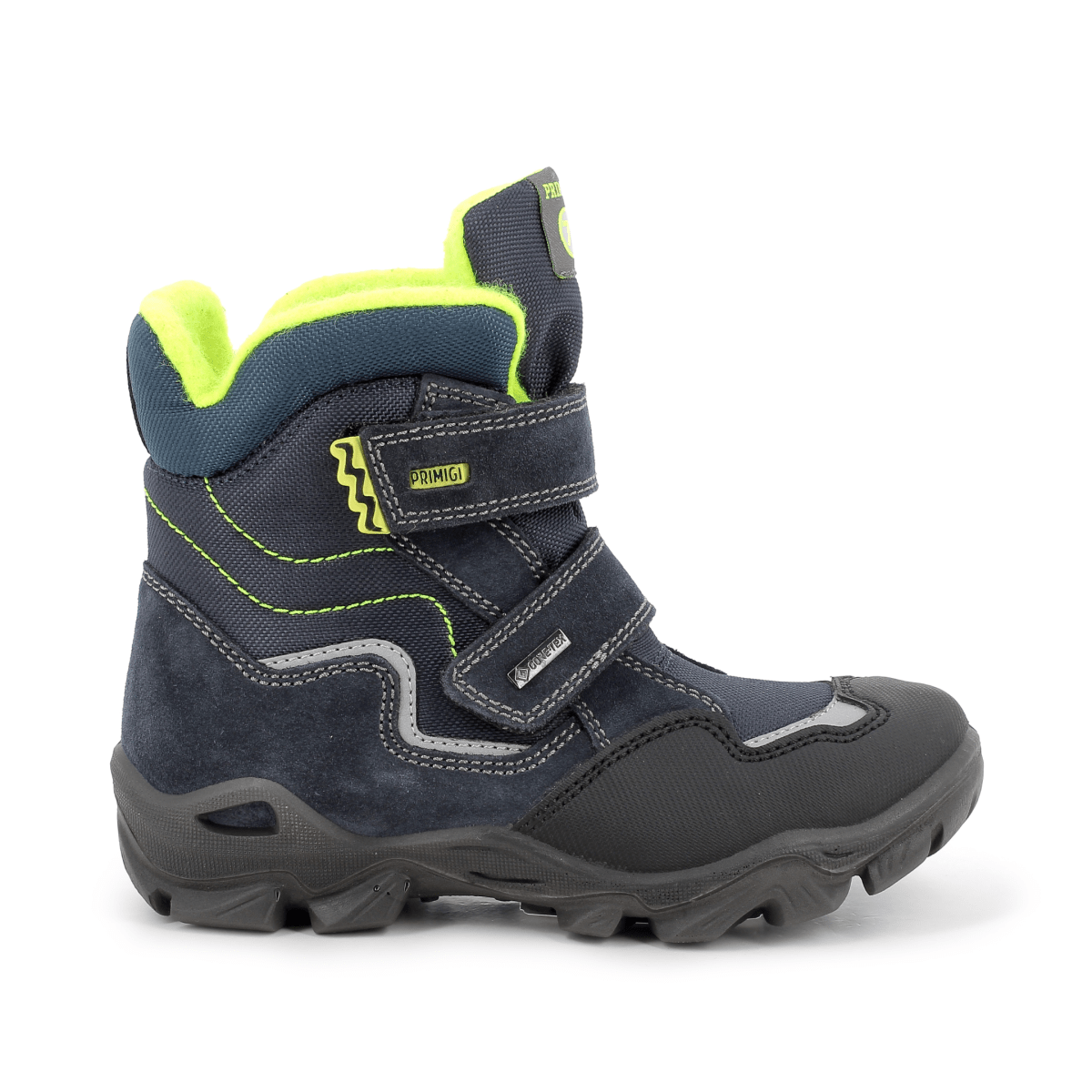 Primigi Boys (Sizes 29-30) 2392022 Navy/Lime Gore-Tex
