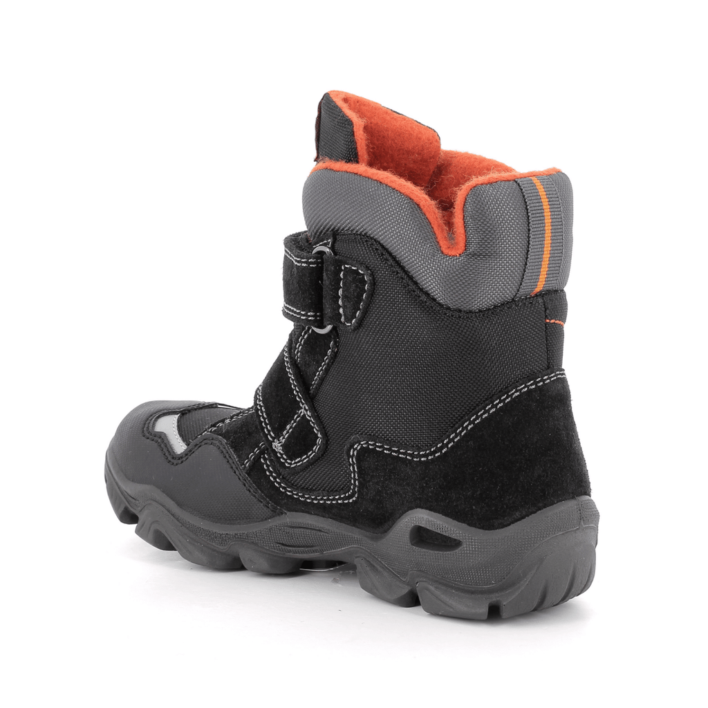 Primigi Boys (Sizes 31-35) 2392000 Black/Orange/Grey Gore-Tex