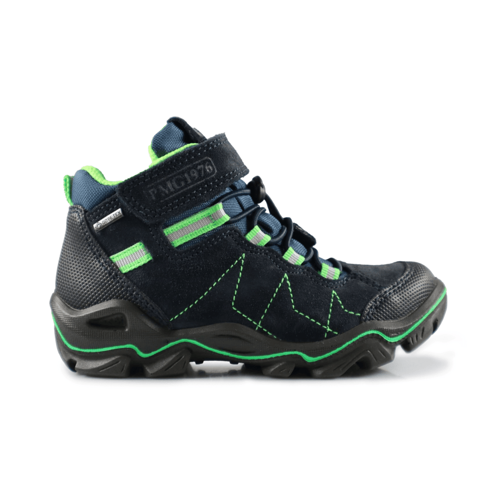 Primigi Boys (Sizes 32-35) 2391800 Gore-Tex Navy/Lime