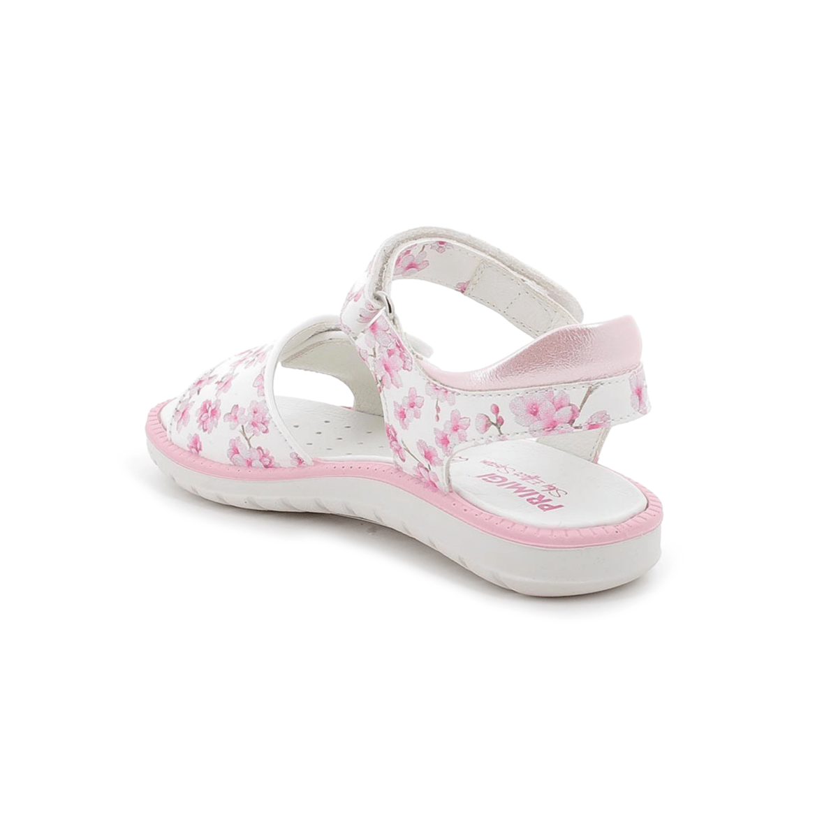 Primigi Girls (Sizes 31-34) White/Pink Floral Glitter