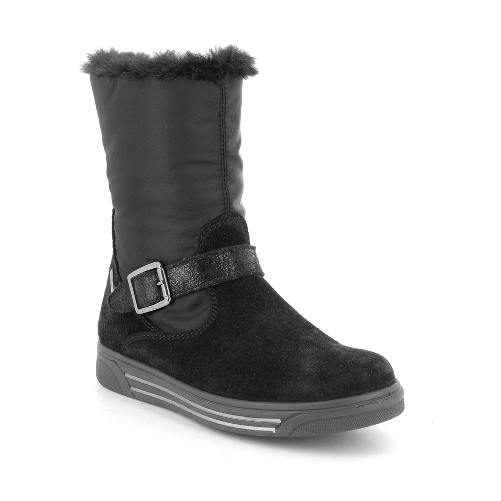 Primigi Girls (Sizes 32-35) 2368311 Black Suede/Nylon Gore-Tex