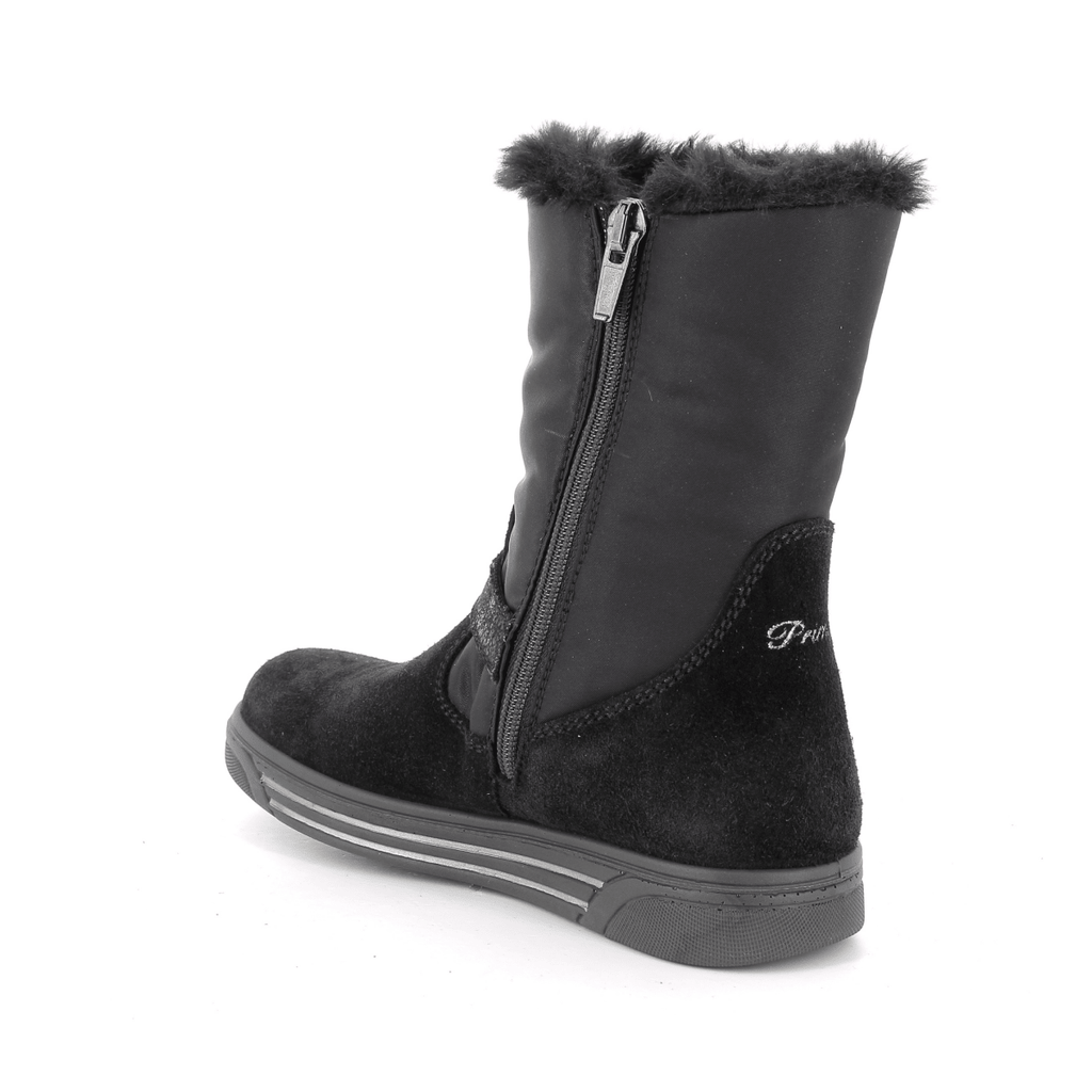 Primigi Girls (Sizes 36-39) 2368311 Black Suede/Nylon Gore-Tex