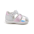 Primigi Toddlers (Sizes 22-26) 1363544 White/Pink/Platinum Shimmer Fisherman